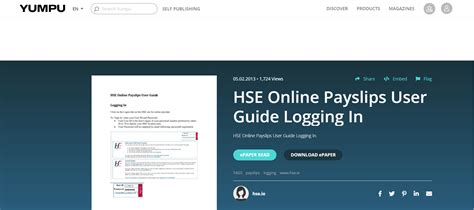 hse online payslip log in.